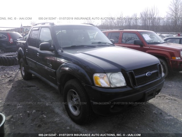 1FMZU77E32UB72374 - 2002 FORD EXPLORER SPORT TR  BLACK photo 1