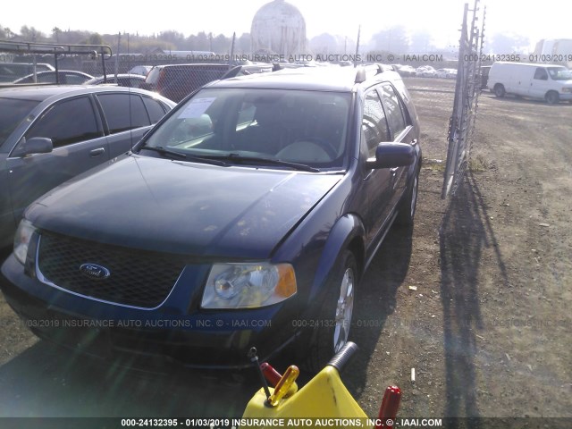 1FMDK06136GA04485 - 2006 FORD FREESTYLE LIMITED BLUE photo 2