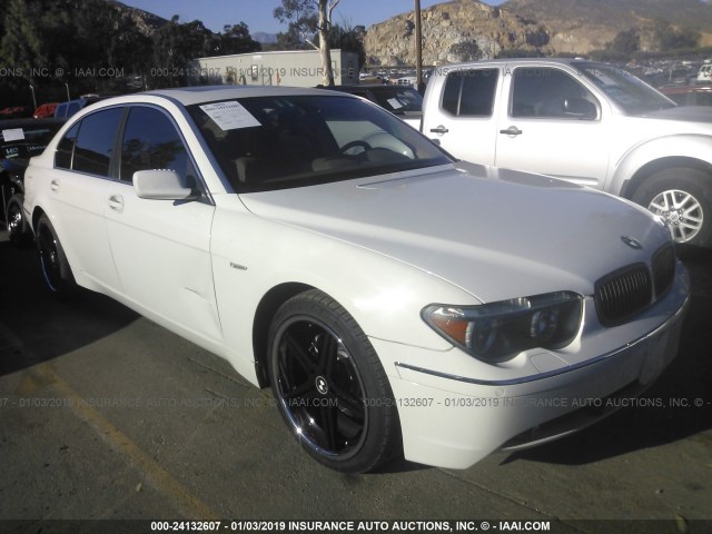 WBAGN63493DR13061 - 2003 BMW 745 LI WHITE photo 1