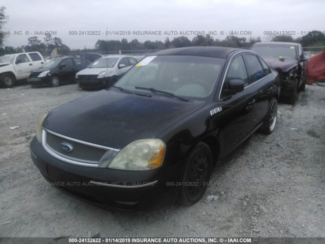 1FAHP27157G126614 - 2007 FORD FIVE HUNDRED SEL BLACK photo 6