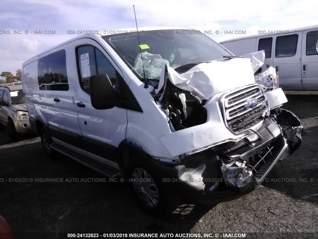 1FTYR1ZM8HKB09827 - 2017 FORD TRANSIT T-250 WHITE photo 1