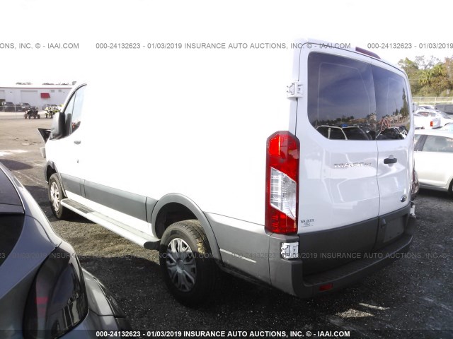 1FTYR1ZM8HKB09827 - 2017 FORD TRANSIT T-250 WHITE photo 3