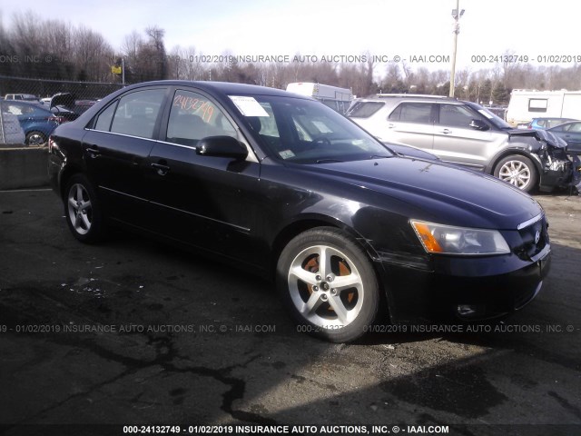 5NPEU46F68H382370 - 2008 HYUNDAI SONATA SE/LIMITED BLACK photo 1