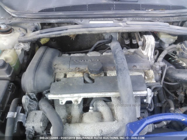 YV1TS592651405722 - 2005 VOLVO S80 2.5T WHITE photo 10