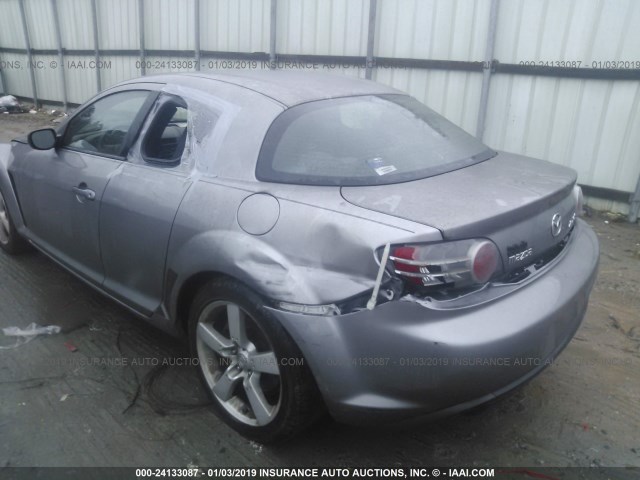 JM1FE173240122172 - 2004 MAZDA RX8 SILVER photo 6