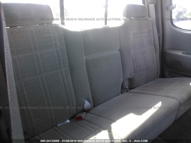 5TBBN44153S367930 - 2003 TOYOTA TUNDRA ACCESS CAB SR5 SILVER photo 8