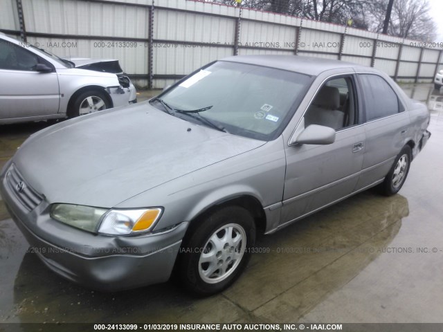 4T1BG22K1XU574135 - 1999 TOYOTA CAMRY CE/LE/XLE BROWN photo 2