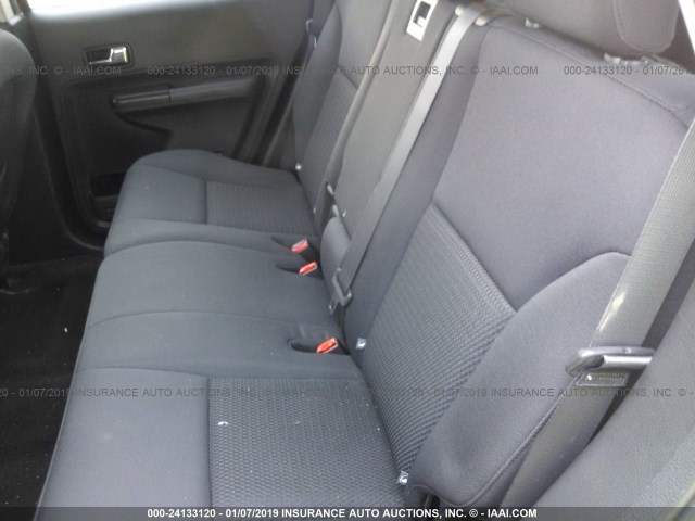 2FMDK36C28BB04462 - 2008 FORD EDGE SE ORANGE photo 8