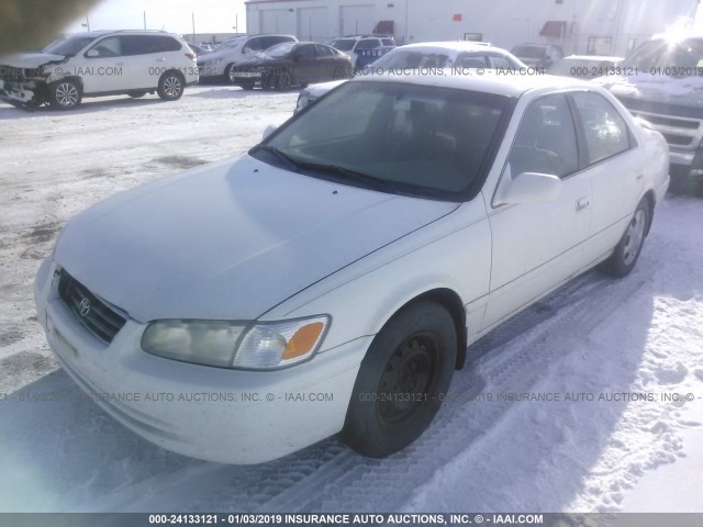 4T1BG22K41U840948 - 2001 TOYOTA CAMRY CE/LE/XLE WHITE photo 2