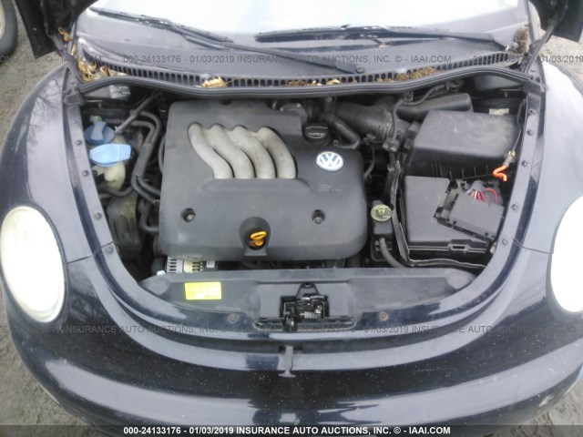 3VWBB61C8WM012415 - 1998 VOLKSWAGEN NEW BEETLE Schwarz Foto 10