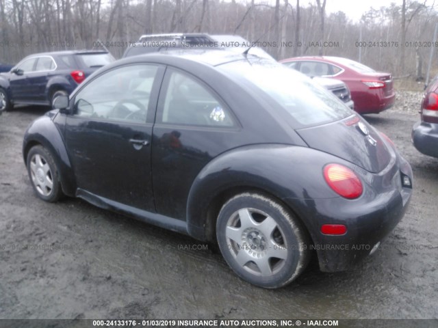 3VWBB61C8WM012415 - 1998 VOLKSWAGEN NEW BEETLE Schwarz Foto 3