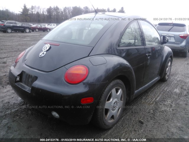3VWBB61C8WM012415 - 1998 VOLKSWAGEN NEW BEETLE Schwarz Foto 4
