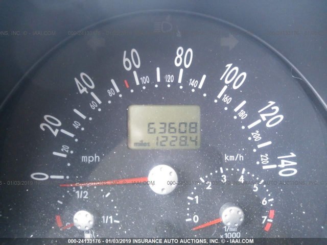 3VWBB61C8WM012415 - 1998 VOLKSWAGEN NEW BEETLE Schwarz Foto 7