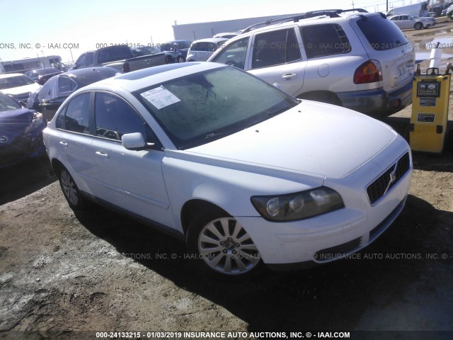 YV1MS382752108513 - 2005 VOLVO S40 2.4I WHITE photo 1