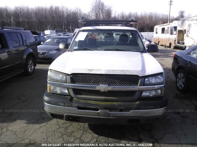 1GCEC14X74Z202443 - 2004 CHEVROLET SILVERADO C1500 WHITE photo 6