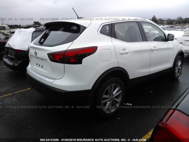 JN1BJ1CP0HW029272 - 2017 NISSAN ROGUE SPORT S/SV/SL WHITE photo 4