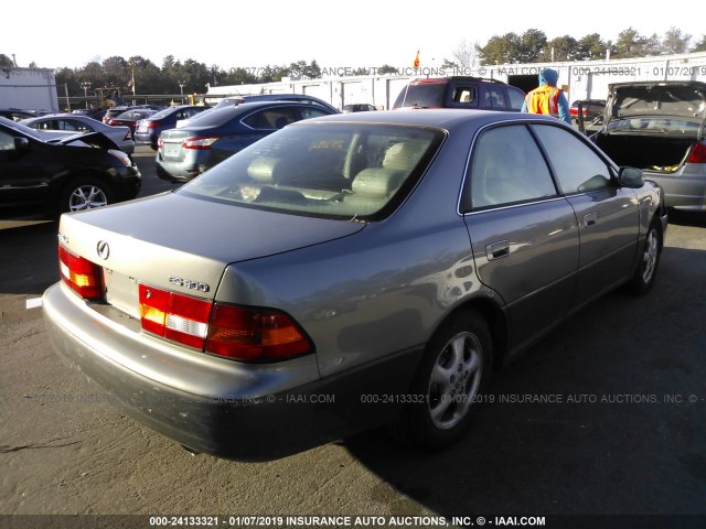 JT8BF28GXW5030170 - 1998 LEXUS ES 300 GOLD photo 4