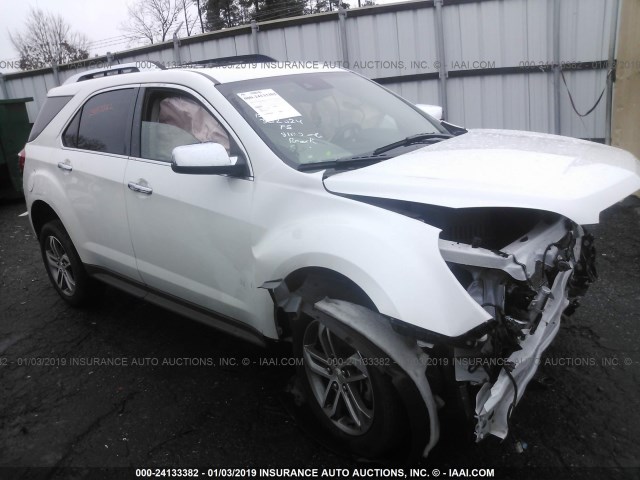 2GNALDEK7H6191777 - 2017 CHEVROLET EQUINOX PREMIER WHITE photo 1