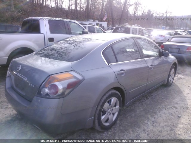 1N4AL21E47N407923 - 2007 NISSAN ALTIMA 2.5/2.5S GRAY photo 4