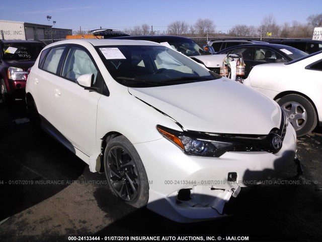 JTNKARJE4GJ502336 - 2016 TOYOTA SCION IM WHITE photo 1