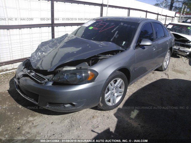 2G1WU581269146500 - 2006 CHEVROLET IMPALA LTZ GRAY photo 2