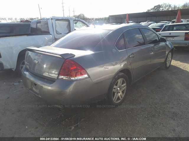 2G1WU581269146500 - 2006 CHEVROLET IMPALA LTZ GRAY photo 4