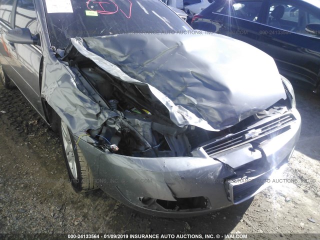 2G1WU581269146500 - 2006 CHEVROLET IMPALA LTZ GRAY photo 6