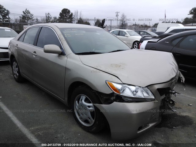 4T1BE46K48U256703 - 2008 TOYOTA CAMRY CE/LE/XLE/SE GOLD photo 1
