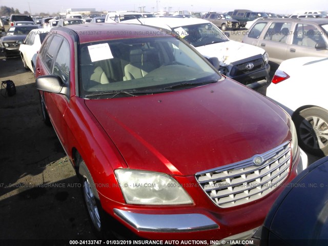 2A4GM68426R735617 - 2006 CHRYSLER PACIFICA TOURING RED photo 6