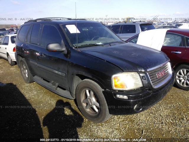 1GKDT13S432263472 - 2003 GMC ENVOY BLACK photo 1