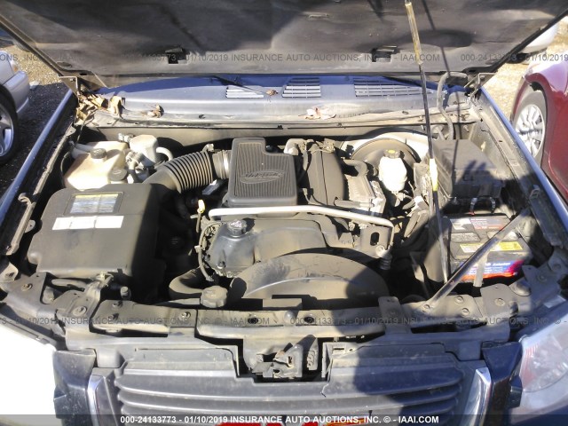 1GKDT13S432263472 - 2003 GMC ENVOY BLACK photo 10