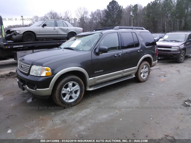 1FMZU64K55UA27720 - 2005 FORD EXPLORER EDDIE BAUER GRAY photo 2