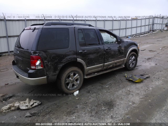 1FMZU64K55UA27720 - 2005 FORD EXPLORER EDDIE BAUER GRAY photo 4