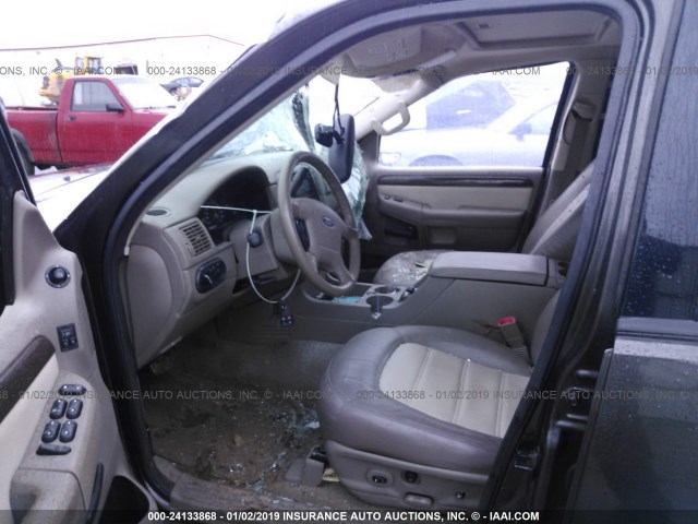 1FMZU64K55UA27720 - 2005 FORD EXPLORER EDDIE BAUER GRAY photo 5