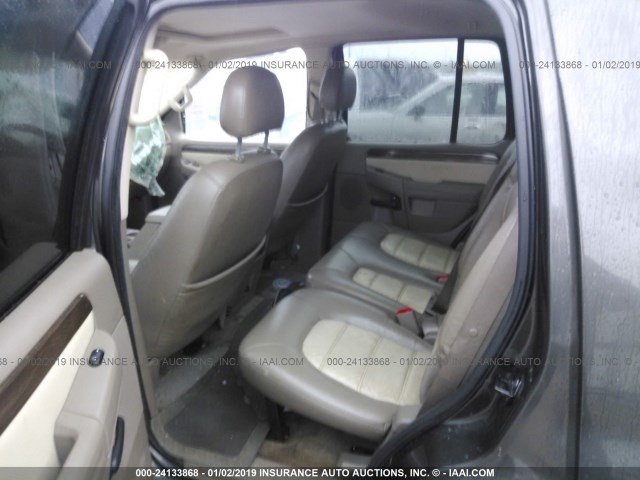 1FMZU64K55UA27720 - 2005 FORD EXPLORER EDDIE BAUER GRAY photo 8