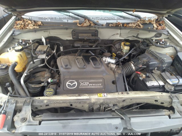 4F2CZ06193KM50211 - 2003 MAZDA TRIBUTE ES 金色 照片 10