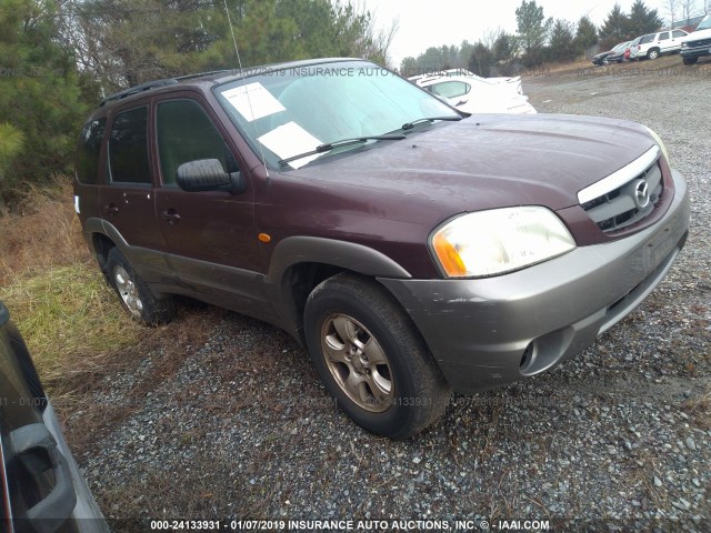 4F2YU08122KM54603 - 2002 MAZDA TRIBUTE LX/ES PURPLE photo 1