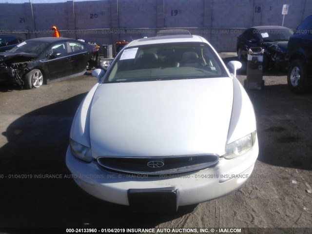 1G4GD2211X4700077 - 1999 BUICK RIVIERA WHITE photo 6