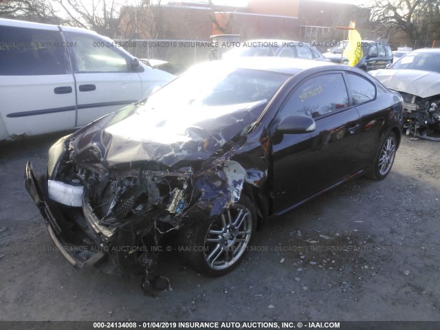 JTKDE167880256386 - 2008 TOYOTA SCION TC იასამნისფერი ფოტო 2