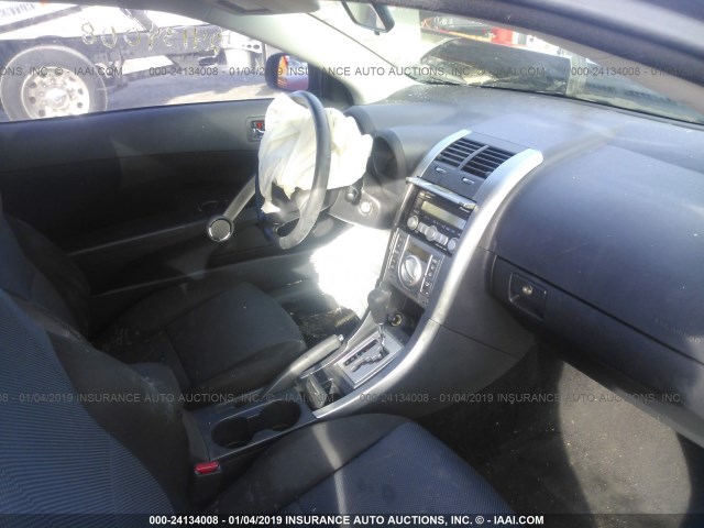 JTKDE167880256386 - 2008 TOYOTA SCION TC იასამნისფერი ფოტო 5