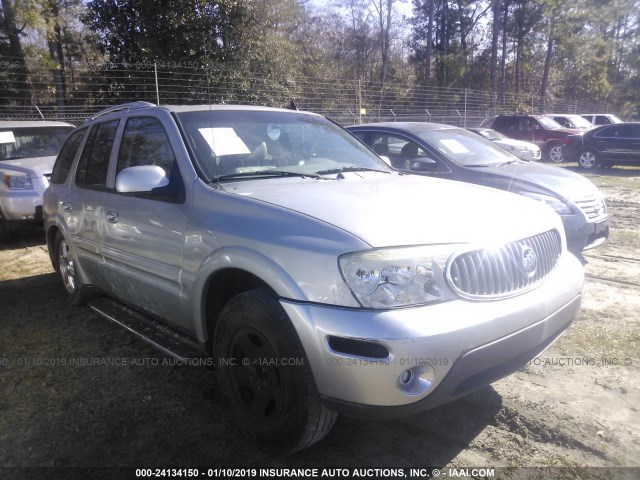 5GADS13SX72205372 - 2007 BUICK RAINIER CXL SILVER photo 1