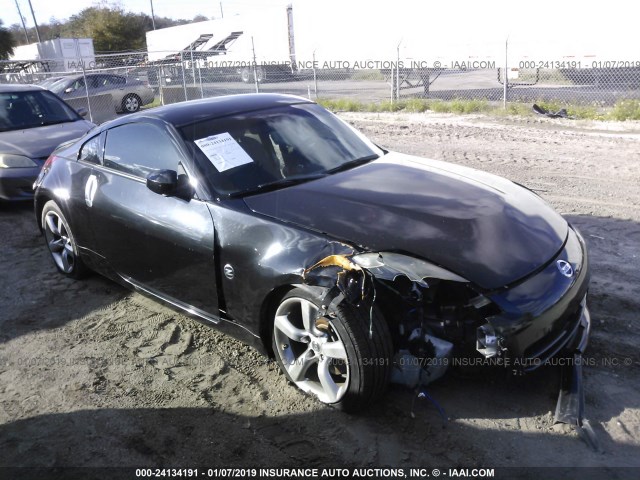 JN1BZ34E37M550207 - 2007 NISSAN 350Z COUPE BLACK photo 1