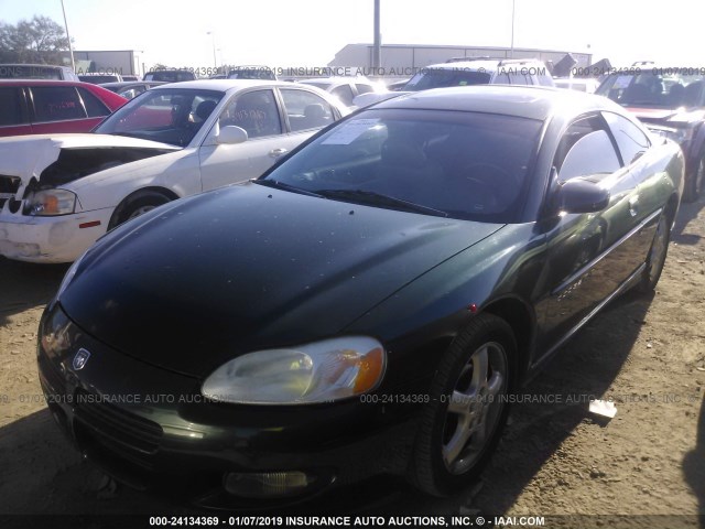 4B3AG52H81E048852 - 2001 DODGE STRATUS R/T GREEN photo 2