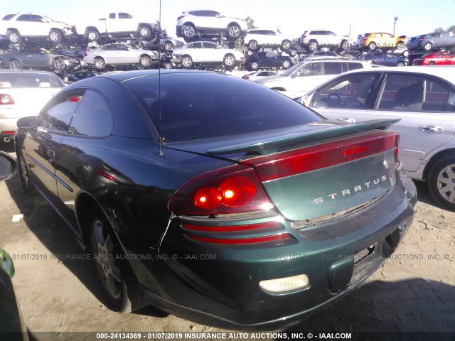 4B3AG52H81E048852 - 2001 DODGE STRATUS R/T GREEN photo 3