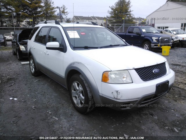 1FMDK02177GA27551 - 2007 FORD FREESTYLE SEL WHITE photo 1