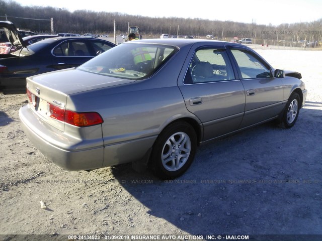 4T1BG22K5YU652322 - 2000 TOYOTA CAMRY CE/LE/XLE GRAY photo 4