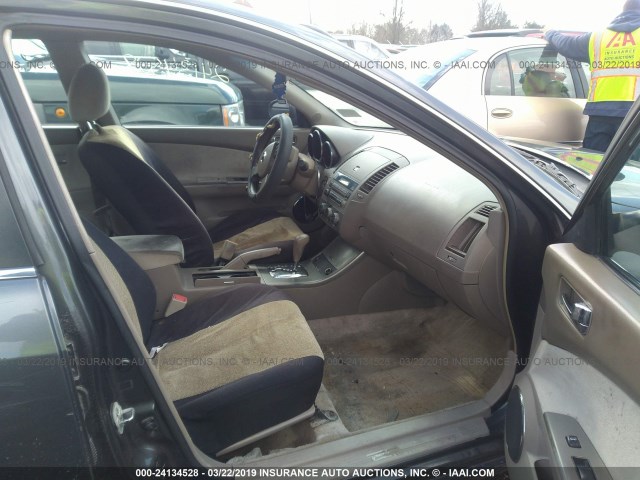 1N4AL11DX5C175290 - 2005 NISSAN ALTIMA S/SL GRAY photo 5