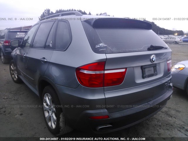 5UXFE8C52AL311431 - 2010 BMW X5 XDRIVE48I BLACK photo 3