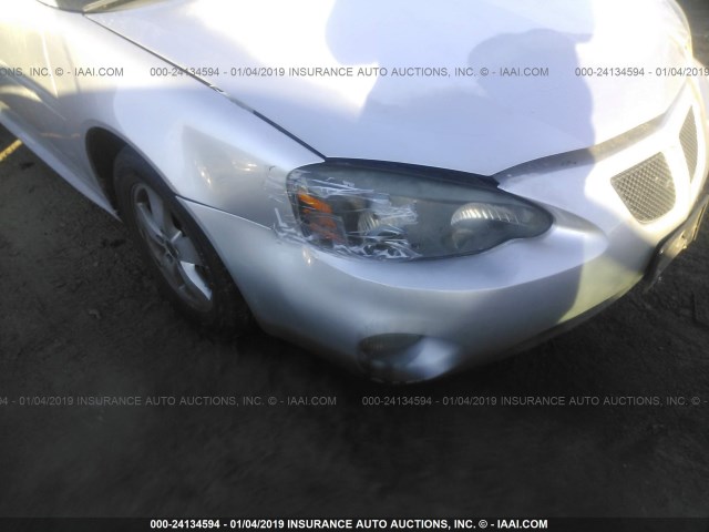 2G2WP542051201654 - 2005 PONTIAC GRAND PRIX ვერცხლისფერი ფოტო 6