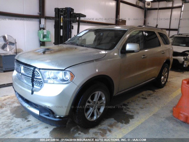 1D4RD4GG8BC742172 - 2011 DODGE DURANGO CREW GOLD photo 2